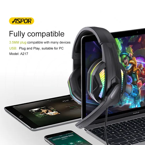 Cuffie da gioco Asport Multi