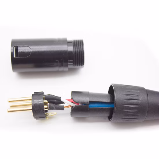 Cavo di avvolgimento schermato in rame elettrico Cavo di controllo flessibile AV per microfono isolato in PVC
