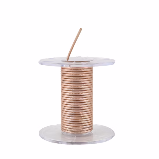 Conduttore in rame stagnato e cavo coassiale con rivestimento in PVC