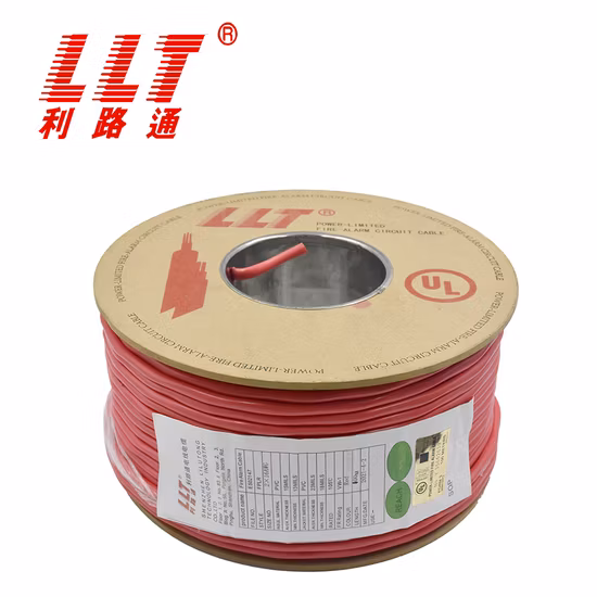 Cavo per allarme antincendio schermato 2c 16AWG certificato UL prodotto in Cina